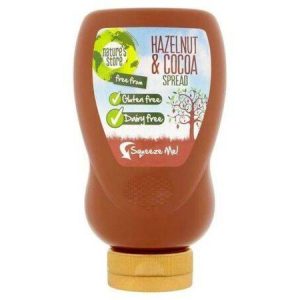Natures/S Squeezy H'nutCocoa Spread DF [300ml]