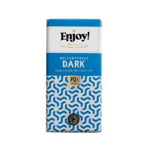 Enjoy Raw Dark 70% Chocolate Bar [35g x 15]