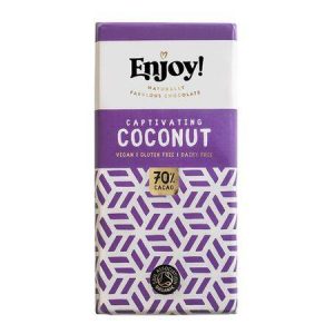 Enjoy Raw Coconut Milk Chocolate Bar [35g x 15]